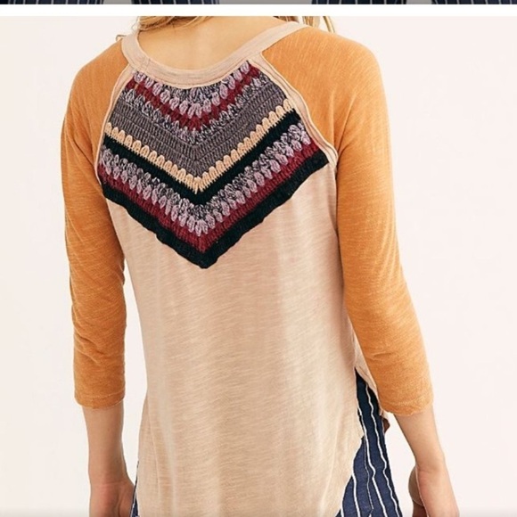 We the Free Free People Spring Bound Crochet Top    size XS - Picture 7 of 11